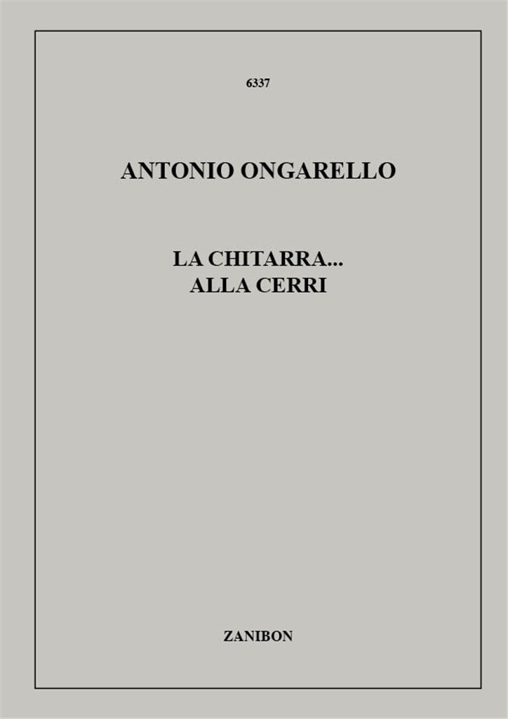 La Chitarra... Alla Cerri!